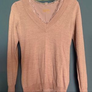 The Limited light pink sweater size S